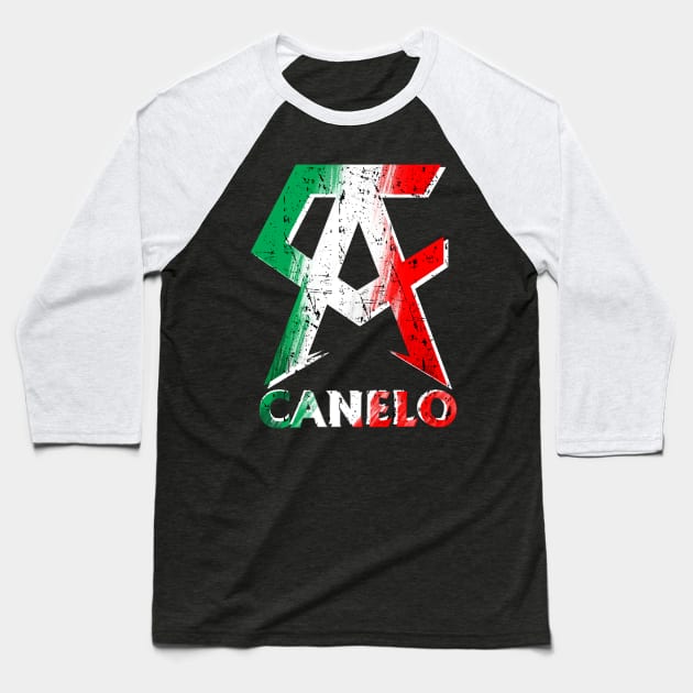 vintage logo canelo alvarez Baseball T-Shirt by Brown777